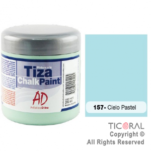 PINTURA TIZA AD 157 CIELO PASTEL 200ML X 3 UNIDADES